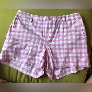 Polo lavender checkered shorts